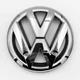 Емблема перед, значок решітки радіатора VW Volkswagen (Фольцваген) CountryMan 145 мм TIGUAN 2007-2012 Хром - зображення 1