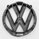 Емблема перед, значок решітки радіатора VW Volkswagen (Фольцваген) CountryMan 145 мм TIGUAN 2007-2012 Хром - зображення 4