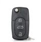 Корпус ключа для AUDI (Ауді) OLD 66x35 mm 3 кнопки (+емблема) Countryman - зображення 7