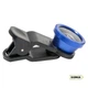 Fisheye линза насадка для смартфона - Photolife BL-01 Blue - зображення 3