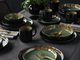 Набор столовой посуды CreaTable Nordic Fjord Green из 30 предметов на 6 персон керамика зеленый - изображение 3