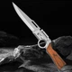 Складной нож с LED-подсветкой AKKnife, чехол для хранения в комплекте - изображение 2