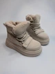 Зимние ботинки для девочки Clibee 597-4 beige беж р.30-19,8 см - изображение 1