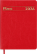 Ежедневник датированный 2026 (A5, гибкая обложка, красный) Buromax Memory BM.21151-05 - изображение 1