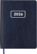 Ежедневник датированный 2026 (A5, гибкая обложка, синий) Buromax Memory BM.21151-02 - изображение 1