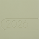 Ежедневник датированный 2026 (A5, гибкая обложка, оливковый) Buromax Light Morandi BM.21158-36 - изображение 3