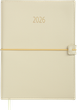 Ежедневник датированный 2026 (A5, гибкая обложка, бежевый) Buromax Pandora BM.21141-28 - изображение 1
