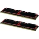 Модуль памяти DDR4 Goodram Iridium X 32GB (2x16GB) 3200MHz Black (IR-X3200D464L16A/32GDC) [148719] - изображение 2