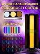 Светодиодная лампа жезл с дверцами шторками, направленный свет RGB LED, селфи стик с рефлектором, USB, 10 Вт, черный - изображение 3