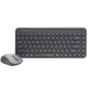 Комплект (клавіатура, миша) бездротовий A4Tech FG3200 Air2 Grey - зображення 1