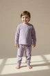 Пижама велюровая Lily&Dan 18-24 мес 92 см Фиолетовая - изображение 1