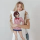 Дакімакура Momo Ayase Дандадан подушка 120*40 см - зображення 2