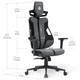 Геймерське крісло Cyberlux V8 Fabric Grey (арт. GM-V8 FG) - изображение 4
