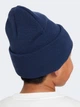 Детская демисезонная шапка-бини Nike K Peak Beanie Tc Fut HF5498-410 One Size Midnight Navy/White (0197596899740) - изображение 2