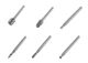 Набор фрез 6 шт фреза насадка бур бор сверло гавер патрон цанга Dremel - изображение 7