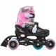 Детские ролики Raven Loret Glitter Black/Mint/Pink LED размер 30-33 (kn135) - изображение 3