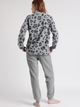 Piżama damska z długimi spodniami i długim rękawem Admas 56232 XL Szara (8433623634475) - obraz 2