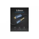 Кабель мультимедійний 3.5mm M to 3.5mm F 2.0m AV118 blue Ugreen (40675) (320560) - зображення 2