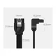 Кабель для передачи данных SATA 3 Data Cable 0.5m 90° corner US217 Black Ugreen (30797) (319318) - изображение 8
