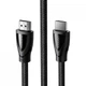 Кабель мультимедійний HDMI M to HDMI M 2.0m braided HD140 black Ugreen (80403) (320691) - зображення 2