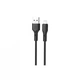 Дата кабель USB 2.0 AM to Lightning 1.0m black XO (NB230_L_Black) (263019) - изображение 1
