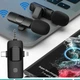 Мікрофон петличний петличка для комп'ютера телефона Monty 3 в 1 безпровідний bluetooth для ноутбука стрімів подкастів звукозапису маленький професійний - зображення 10