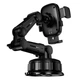 Автомобільний тримач Hoco H89 Crown large suction cup car holder (center console) Black - зображення 3