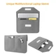 Чехол-конверт ZAMAX Felt Sleeve для MacBook Air 13.6" (M2 | M3 | M4) 2022-2024 Graphite серый - изображение 4