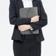 Чехол-конверт ZAMAX Felt Sleeve для MacBook Air 13.6" (M2 | M3 | M4) 2022-2024 Graphite серый - изображение 6