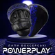 Боксерские лапы PowerPlay 3041 Challenger для тренировок PU сине-черные, пара (3F662B23B651) - изображение 2