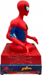 Lampka nocna 3D Kids Euroswan Spiderman z budzikiem (5901738564909) - obraz 4