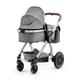 Универсальная коляска 3 в 1 Kinderkraft Veo Gray (KKWVEOGRY30000) - зображення 8