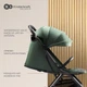 Прогулянкова коляска Kinderkraft Nubi 2 Cloudy Grey (KSNUBI02GRY0000) - зображення 12