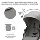 Універсальна коляска 3 в 1 Kinderkraft Newly Moonlight Grey (KSNEWL00GRY3000) - зображення 3