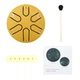 Мини глюкофон ручной язычковый барабан на 6 нот Tongue Drum Yellow - изображение 5