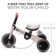 Триколісний велосипед 3 в 1 Kinderkraft 4TRIKE Silver Grey (KR4TRI22GRY0000) - зображення 7