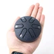 Мини глюкофон ручной язычковый барабан на 6 нот Tongue Drum Navy Blue - изображение 6
