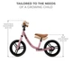 Біговел Kinderkraft Space Dark Pink (KRSPAC23PNK0000) - зображення 3