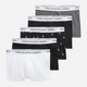 Набір трусів-боксерів чоловічих бавовняних Polo Ralph Lauren 714864292017 M 5 шт Чорний/Білий/Сірий (3616853149529) - зображення 1
