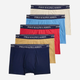 Набір трусів-боксерів чоловічих бавовняних Polo Ralph Lauren 714864292019 2XL 5 шт Різнокольоровий (3616853800338) - зображення 1