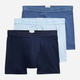 Zestaw majtek męskich typu bokserki Polo Ralph Lauren 714966105001 L 3 szt Granatowy/Niebieski/Błękitny (3616852287215) - obraz 1