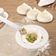 Практичный ручной аппарат Khinkali Maker для формирования хинкали, пельменей и вареников, черный - изображение 6