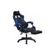 Кресло игровое GT Racer X-2324 Black/Blue (X-2324 Fabric Black/Blue) - изображение 4