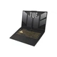 Игровой ноутбук Asus TUF F17 FX707ZC4 Intel® Core™ i7- 12700H 24 МБ кэш- памяти, до 4, 70 ГГц, 17, 3 FHD 144 Гц, 16 ГБ, 1 ТБ SSD, nVidia GeForce RTX 3050 4 ГБ, черный/Серый - изображение 3