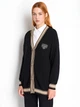 Кардиган с примесью шерсти вязаный женский Armani Exchange 493469336 L Черный (1159846472) - изображение 1