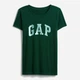 Футболка бавовняна жіноча GAP 483589997 2XL Зелена (1159846485) - зображення 5