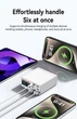 Зарядное устройство 55W 6в1 4хType-C|2xUSB - изображение 9