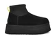 Жіночі уггі UGG Classic Mini Dipper Black (1168170-BLK) 40 Чорні - изображение 1