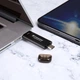 Transcend Портативний SSD Transcend 1TB USB 3.1 Gen 2 Type-A + Type-C ESD310 Чорний - изображение 9