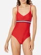 Купальник слитный женский Tommy Hilfiger 294335488 XL Красный (1159846662) - изображение 1